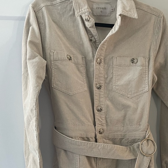 Knee Length Smart Smooth Corduroy Feel Dress - Picture 2 of 2